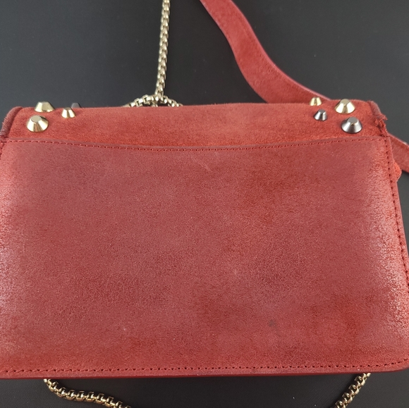 EUC Stuart Weitzman Leather Crossbody Clutch - Picture 3 of 12